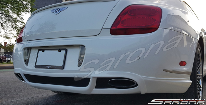 Custom Bentley GTC  Convertible Rear Lip/Diffuser (2003 - 2011) - $590.00 (Part #BT-007-RA)